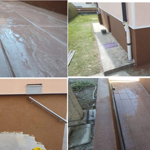 Zunanja ureditev okolice, fasada in tlakovanje